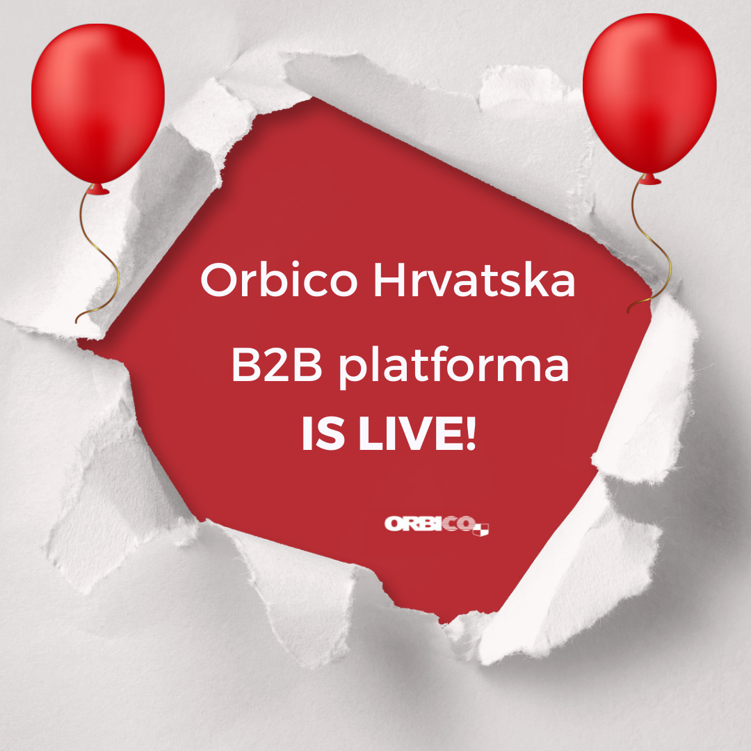 ORBICO B2B PLATFORMA IS LIVE!