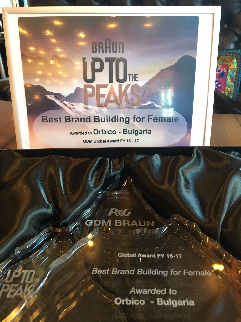 Orbico Braun awards FY 16-17