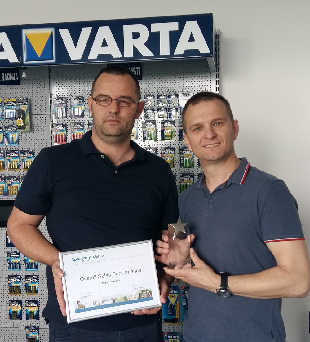SPECTRUM BREND NAGRADA