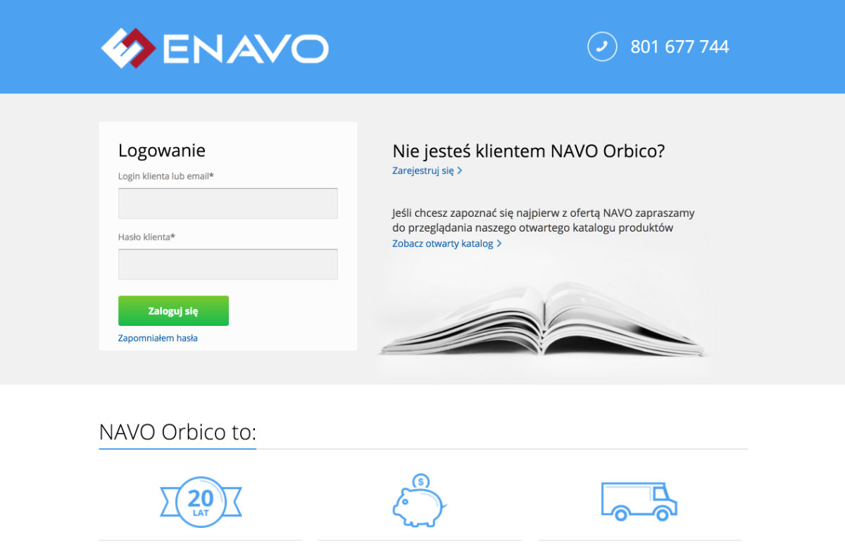 ENAVO B2B Platform Poland
