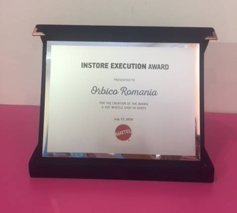 A new award for Orbico Romania - Toys Division